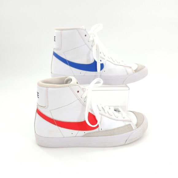 Nike Shoes - Nike Blazer Mid '77 Shoes Women Size 7 / 5.5Y White Blue Orange DA4086-117